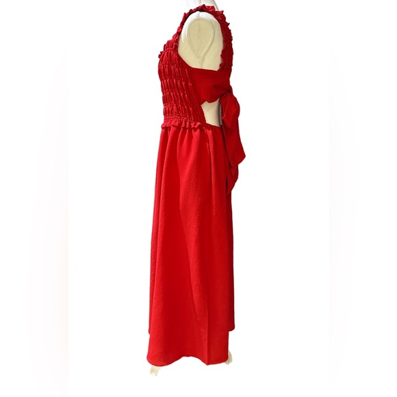 Dotti Bridgerton Shondaland Red Dress (Netflix) Limited Edition Dress Size 16 - Picture 2 of 5